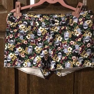 Disney LILo and Stitch shorts from Hot Topic